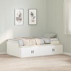 vidaXL Opslagbed Wit 80x200 cm, Verzenden, Nieuw