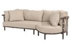4 Seasons Outdoor Ezra chaise loungebank terre met love, Jardin & Terrasse