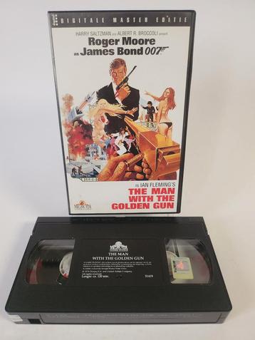 007 James Bond: the Man with the Golden Gun VHS, Ophalen of Verzenden