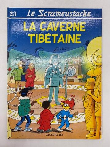 Le Scrameustache T23 + dédicace - C - 1 Album - Eerste druk, Livres