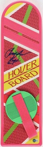 Retour vers le futur, 1:1 Scale Hoverboard, signed by, Nieuw