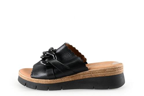 Gabor Slippers in maat 38½ Zwart | 5% extra korting, Kleding | Dames, Schoenen, Zwart, Zo goed als nieuw, Slippers, Verzenden