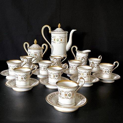 Raynaud & Cie Limoges - Theeservies (25) - Porselein, Antiek en Kunst, Antiek | Glaswerk en Kristal