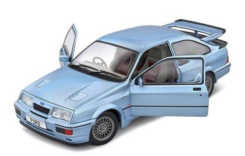 Solido - 1:18 - Ford Sierra RS500 - 1987 - Blauw, Hobby en Vrije tijd, Modelauto's | 1:5 tot 1:12