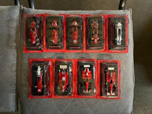 Altaya 1:43 - 9 - Voiture miniature - F1 - Ferrari Officiels, Hobby en Vrije tijd, Modelauto's | 1:5 tot 1:12