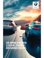 2018 BMW 4 SERIE BROCHURE NEDERLANDS, Ophalen of Verzenden