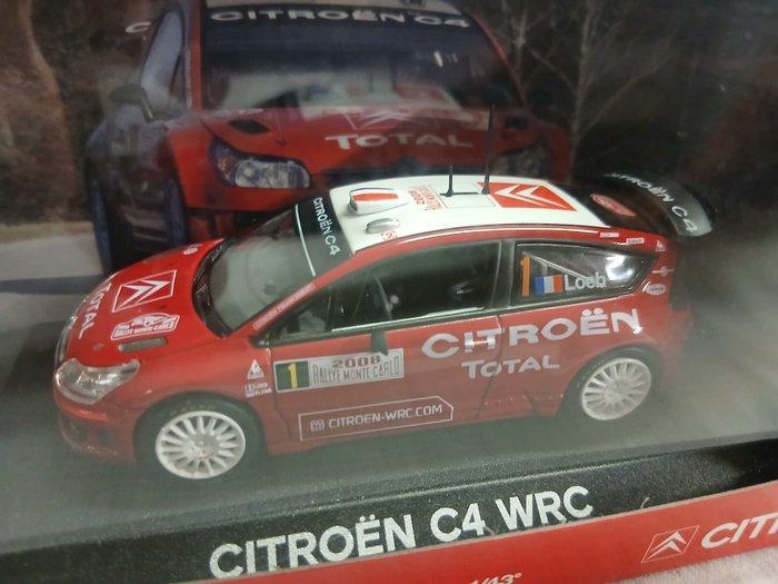 Norev 1:43 - Modelauto - Citroen C4 WRC - RALLYE, Hobby en Vrije tijd, Modelauto's | 1:5 tot 1:12