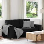 vidaXL Zwarte Loveseat - 140 cm Kunstleer, Huis en Inrichting, Zetels | Zetels, Verzenden, Nieuw