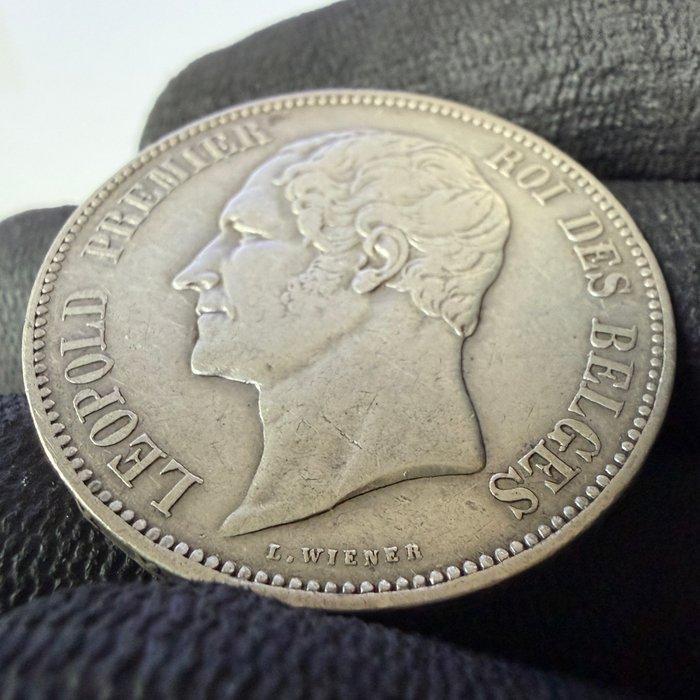 België. Leopoldo I. 5 Francs 1865 (Zonder Minimumprijs), Postzegels en Munten, Munten | Nederland