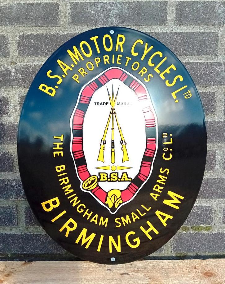BSA motor cycles, Verzamelen, Merken en Reclamevoorwerpen, Verzenden