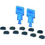 Hensel Stofkap Voor Deurslot Kunststof Zwart - FP TA 1 [5, Doe-het-zelf en Bouw, Verzenden, Nieuw