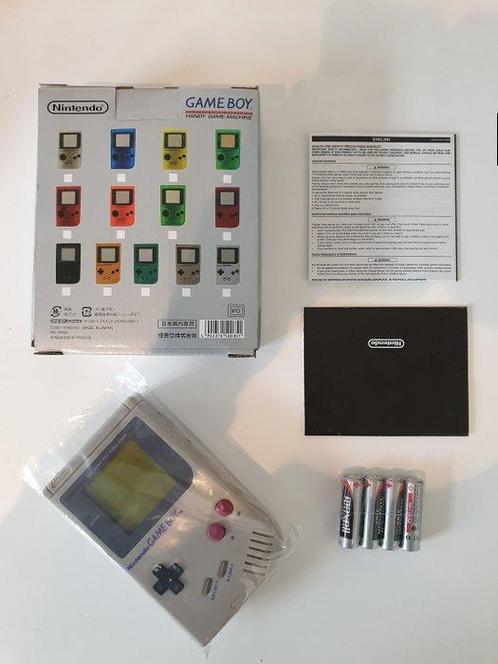 Nintendo - Gameboy Classic - DMG-01 1989 Console +Original, Games en Spelcomputers, Spelcomputers | Overige Accessoires