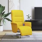 vidaXL Massagestoel verstelbaar met voetensteun stof, Huis en Inrichting, Fauteuils, Verzenden, Nieuw