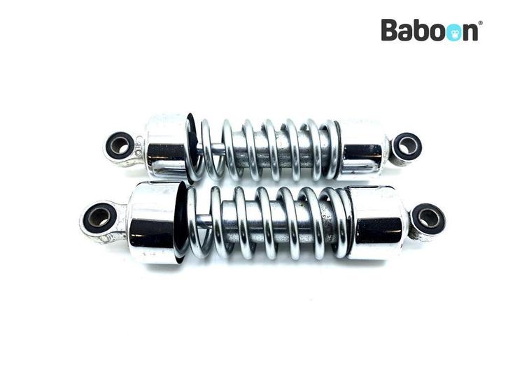 Achter Schokbreker Set Suzuki LS 650 1986-2003 Savage, Motoren, Onderdelen | Suzuki, Gebruikt, Verzenden