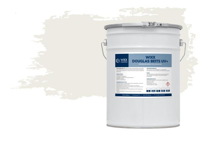 Wixx Douglasbeits UV+ RAL 9010 | Zuiver Wit 20L, Doe-het-zelf en Bouw, Verf, Beits en Lak, Nieuw, Verzenden