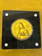 Togo. 1500 Francs 2021 Mona Lisa, 1/200 Oz (.999) mit CoA