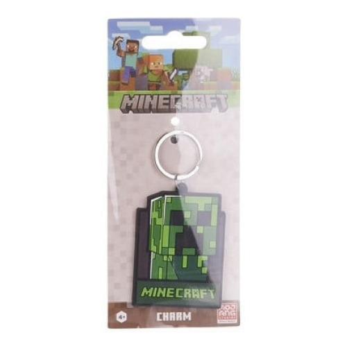 WL Minecraft Rubberen Sleutelhanger-Creeper (Diversen) NIEUW, Verzamelen, Sleutelhangers, Ophalen of Verzenden