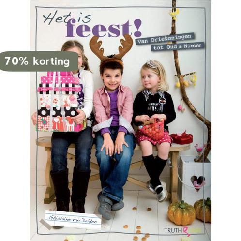 Het is feest! 9789049998431 Ghislaine van Delden, Boeken, Hobby en Vrije tijd, Zo goed als nieuw, Verzenden