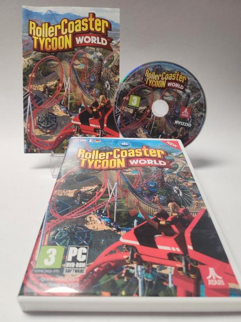 Rollercoaster Tycoon World PC, Games en Spelcomputers, Games | Pc, Zo goed als nieuw, Ophalen of Verzenden