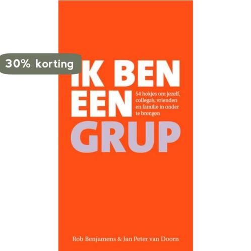 Ik ben een Grup 9789078263005 Rob Benjamens, Livres, Loisirs & Temps libre, Envoi