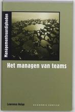 Managementvaardigheden - Het managen van teams 9789052613659, L. Holpp, Verzenden