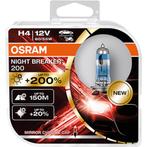 Osram H4 Night Breaker 200 +200% 64193NB200 Autolampen, Ophalen of Verzenden