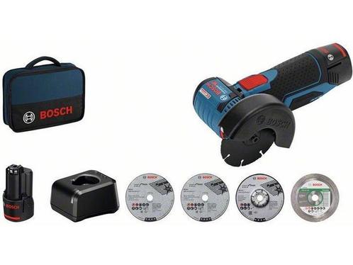 Bosch GWS 12 V-76 12V Li-Ion accu haakse slijpmachine set, Huis en Inrichting, Woonaccessoires | Overige, Nieuw, Verzenden