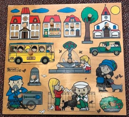 Rolf Inlegpuzzel in de stad, Boeken, Schoolboeken, Verzenden