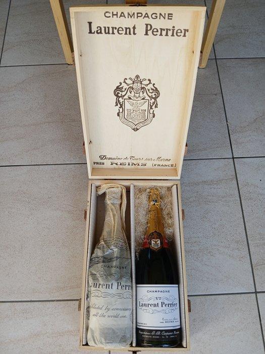Laurent-Perrier, Laurent Perrier - Champagne - 2 Flessen, Verzamelen, Wijnen