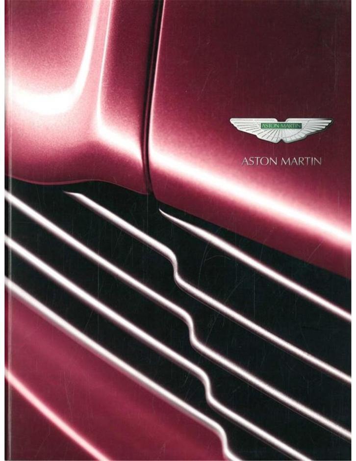 2009 ASTON MARTIN RANGE MEDIA BROCHURE ENGELS, Boeken, Auto's | Folders en Tijdschriften