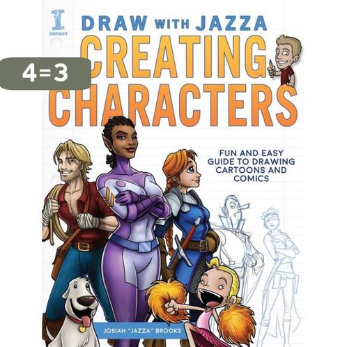 Draw With Jazza - Creating Characters 9781440344947, Boeken, Taal | Engels, Gelezen, Verzenden