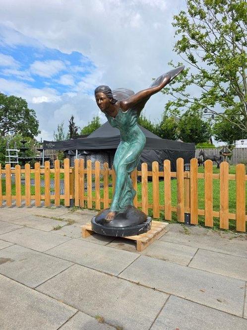 Statue, Rolls Royce XXL - Spirit of Ecstasy - 176.5 cm -, Antiek en Kunst, Curiosa en Brocante