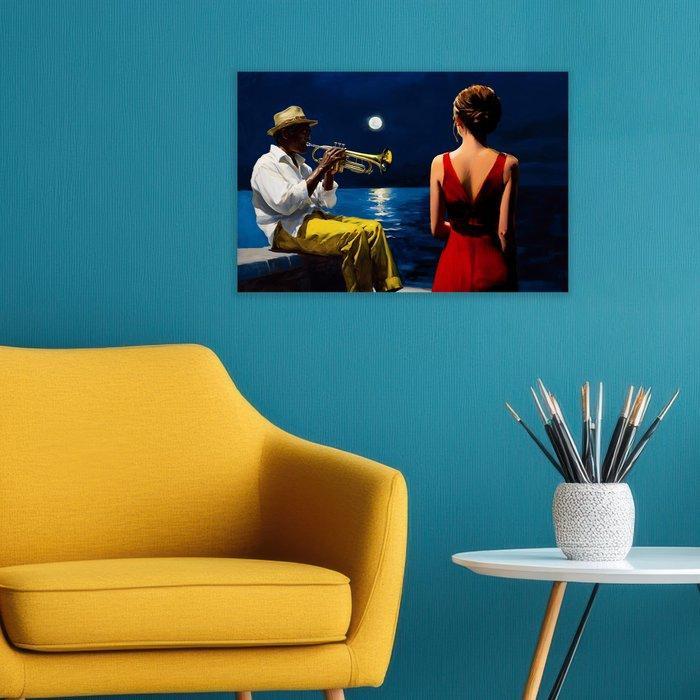Le Yack - Serenade au clair de mer, Antiek en Kunst, Kunst | Designobjecten