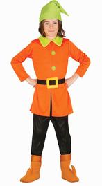 Dwerg Kostuum Kind Oranje, Nieuw, Verzenden