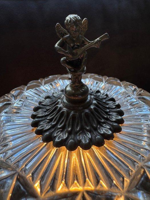 Lampe - Cristal - Lampe de table vintage des années 60, Antiek en Kunst, Curiosa en Brocante
