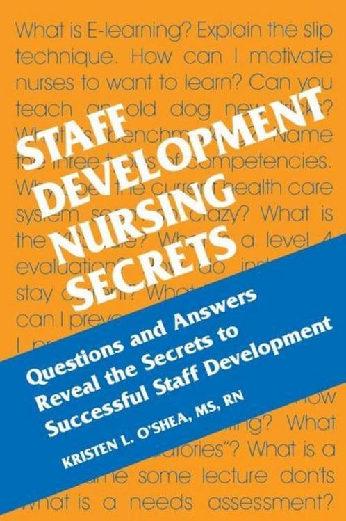 Staff Development Nursing Secrets 9781560535256, Boeken, Overige Boeken, Zo goed als nieuw, Verzenden