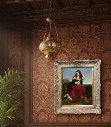 Victorian school (XIX) - La Zingarella, Antiek en Kunst, Kunst | Schilderijen | Klassiek