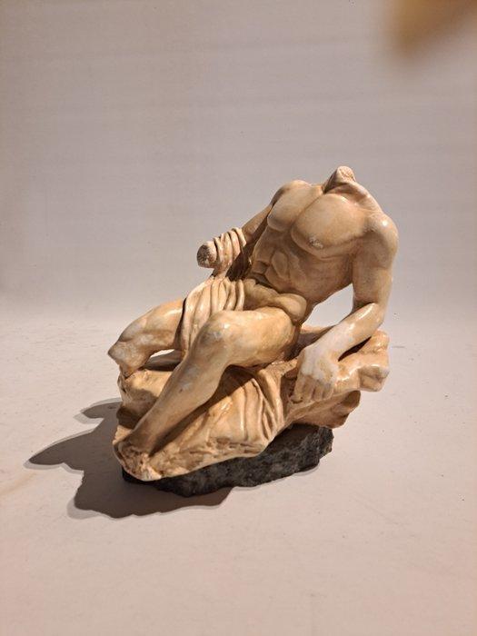 Beeld, Man - 25 cm - Graniet, Antiek en Kunst, Curiosa en Brocante