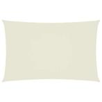 Creme Zonnescherm 5x8m | Waterdicht | Retour Deal | 40%, Tuin en Terras, Verzenden, Nieuw