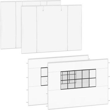 VONROC Zijwanden Set - Voor Premium Partytent PT501XX – beschikbaar voor biedingen