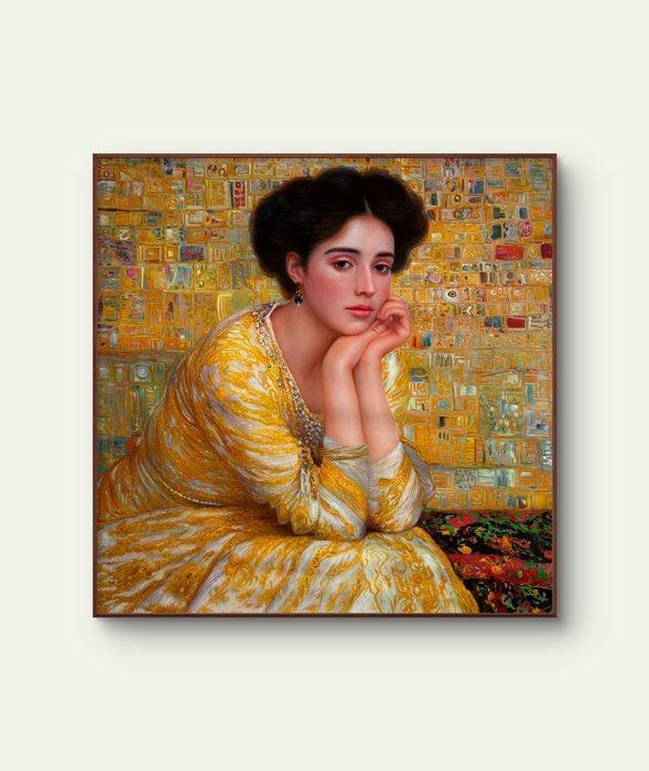 Andrea Fregi (1971) - Mosaico di luce, Antiek en Kunst, Kunst | Schilderijen | Modern