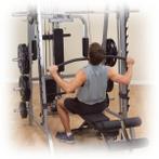 Body-Solid Lat Attachment voor GS348 Series 7 Smith Machine