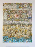 James Rizzi (1950-2011) - Pop Art - Lets Get Lost at Cony, Antiek en Kunst, Kunst | Schilderijen | Modern