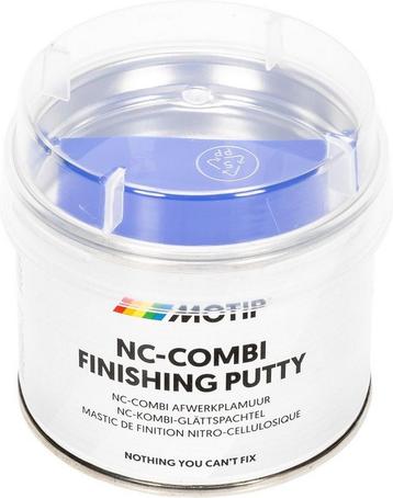 MOTIP NC-combi afwerkplamuur 250 gram olijfgroen, Ophalen of Verzenden