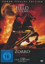 Zorro - Ein Held - Drei Filme  DVD, Gebruikt, Verzenden