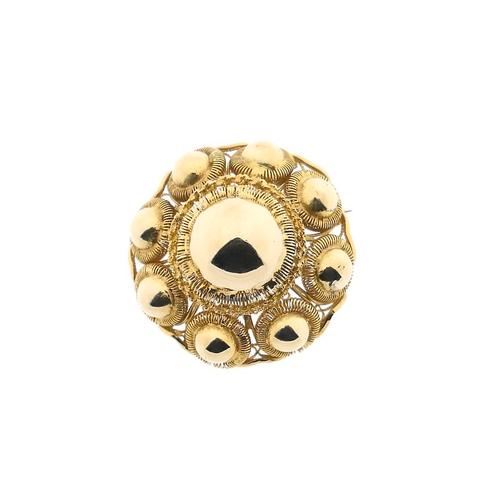 Gouden broche van Zeeuwse knopen | Vintage (zeeuws knopje), Handtassen en Accessoires, Broches, Overige kleuren, Gebruikt, Goud
