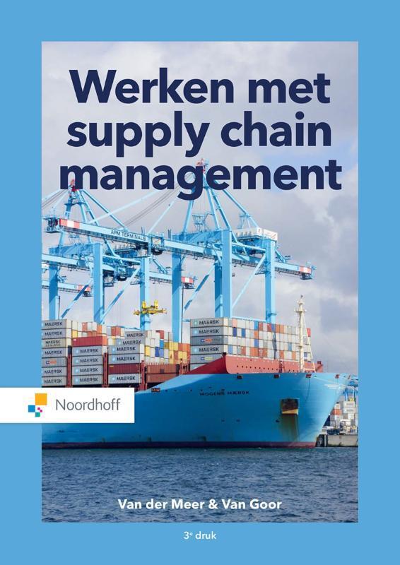 Werken met supply chain management / Vast Boek / Noordhoff, Boeken, Economie, Management en Marketing, Zo goed als nieuw, Verzenden