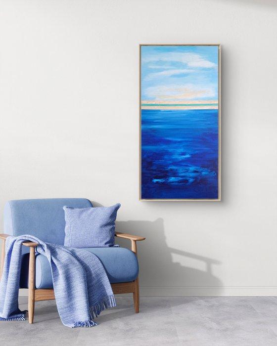 Gaby Acevedo - Mar n°88 - No Reserve, Antiek en Kunst, Kunst | Schilderijen | Modern