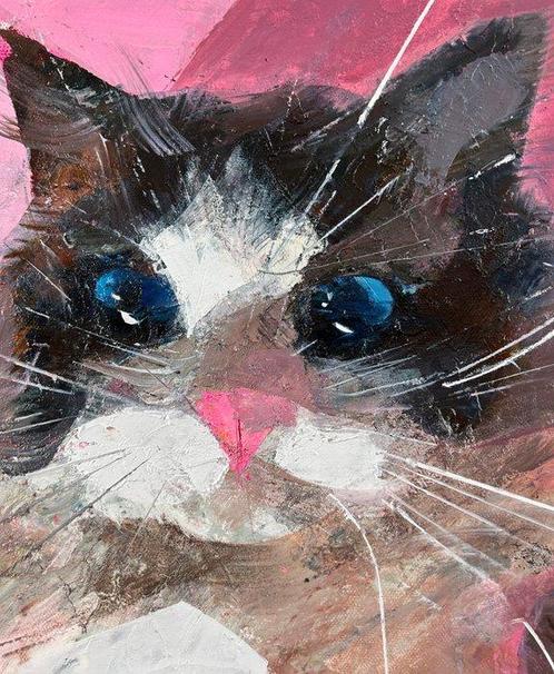 Li Zhe (1974) - Cat 007, Antiek en Kunst, Kunst | Schilderijen | Klassiek
