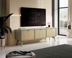 TV-Meubel groen Scandinavisch 158x38x52 cm, Huis en Inrichting, Nieuw, 150 tot 200 cm, Overige materialen, 25 tot 50 cm